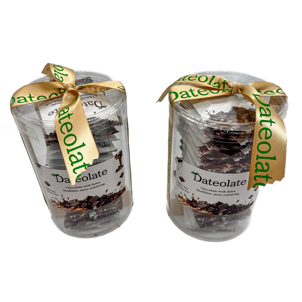 2 Pack - Individual Wrapped Dateolate , 2*15pc. All Natural Filling, Dairy Free ,Gluten Free, Kosher