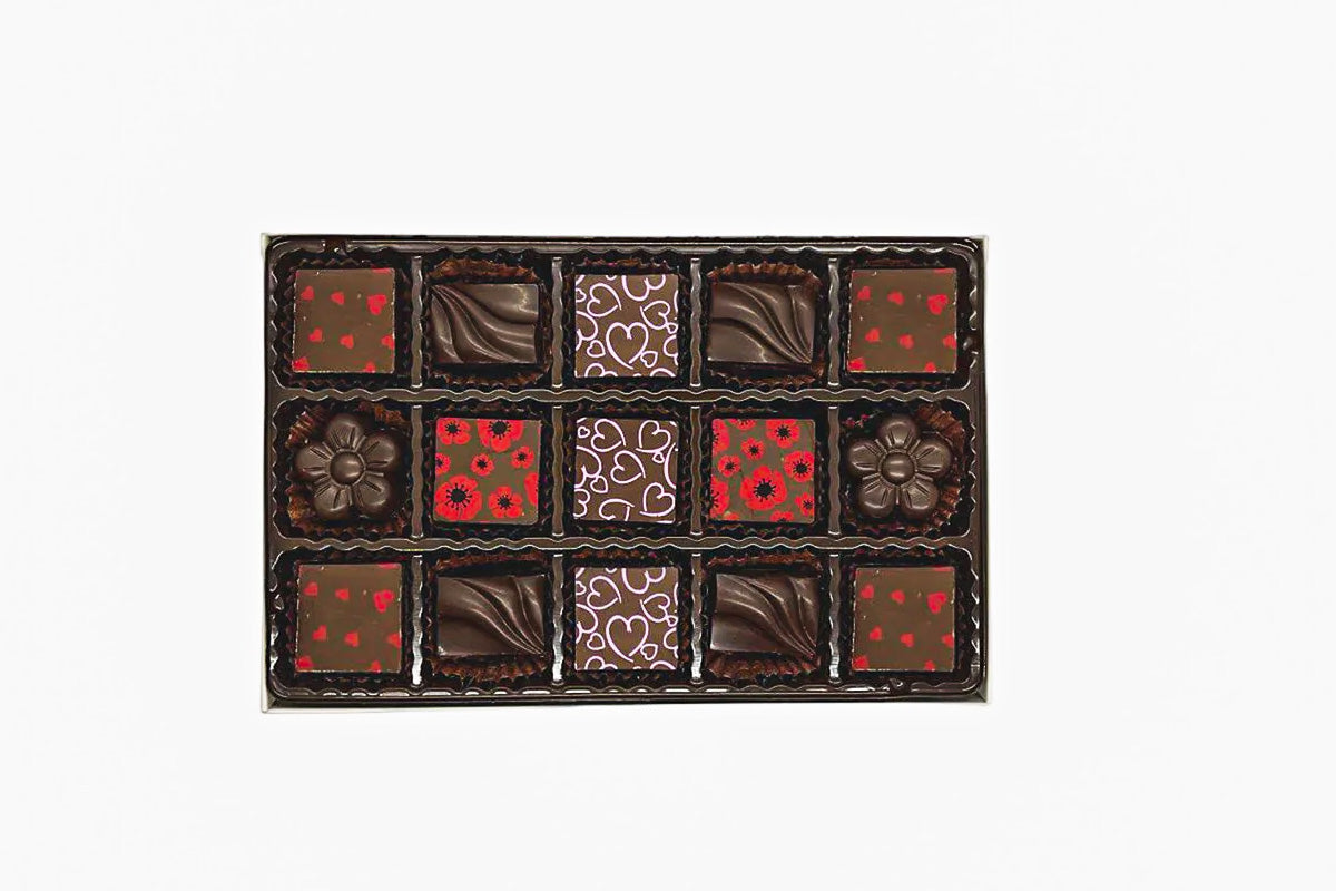 Healthy Valentine’s Day Chocolate - Low Calorie, Gluten Free, All Natural, No Sugar Rush, Kosher