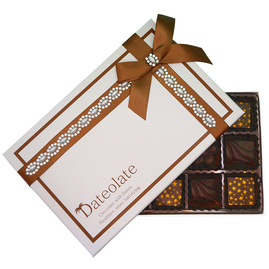 Dark Chocolate Date 15 Pc - All Natural Filling, Dairy Free , Gluten Free, Kosher